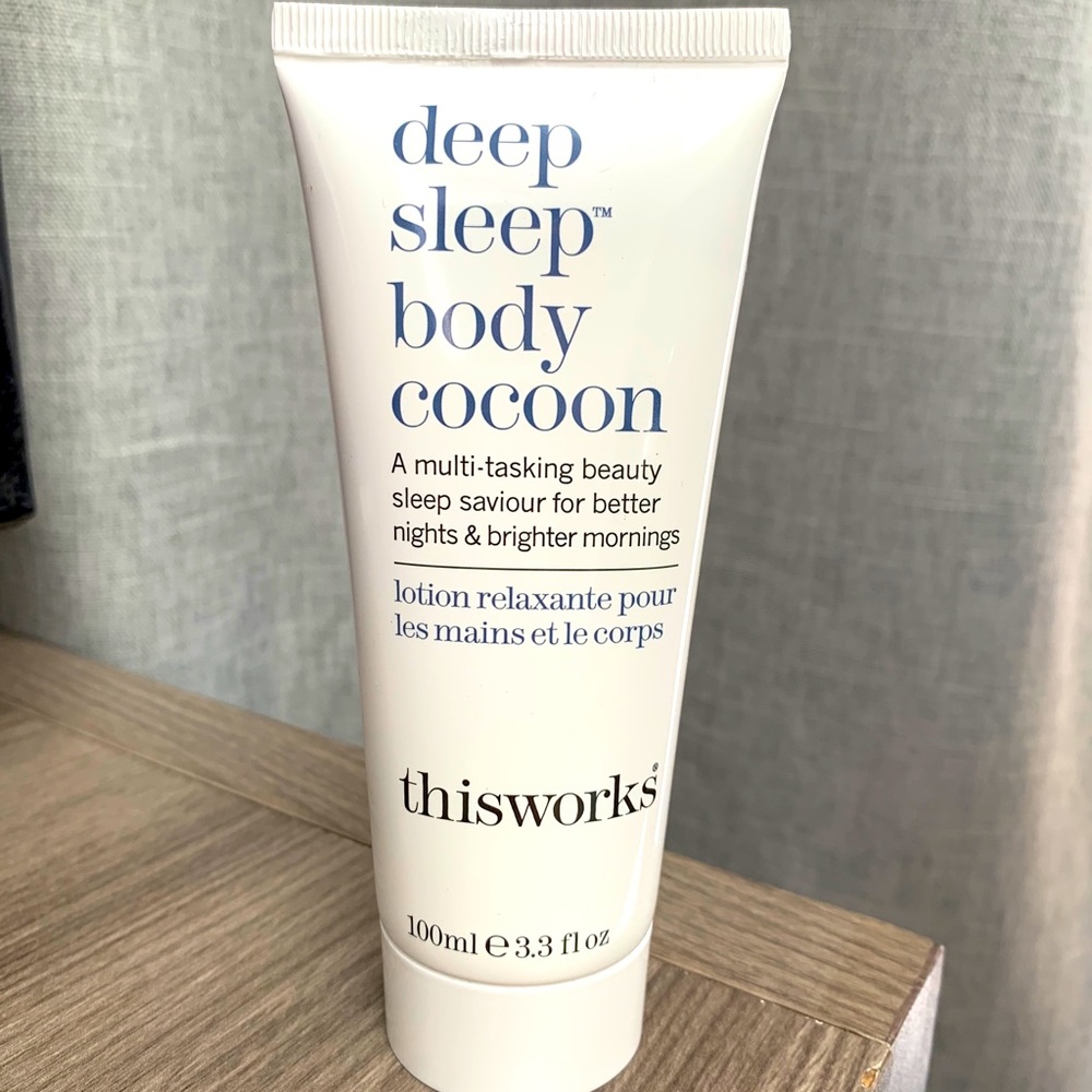 thisworks deep sleep body cocoon Lotion